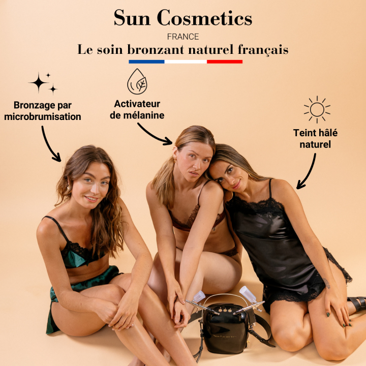  un teint hâlé toute l'année avec Bronzag'expert de Sun Cosmetics.